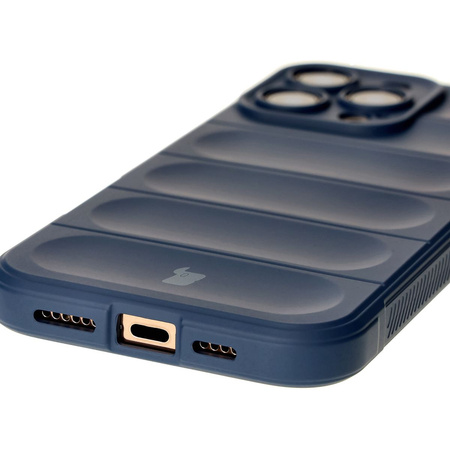 Pancerne etui Bizon Case Tur do iPhone 16 Pro Max, granatowe
