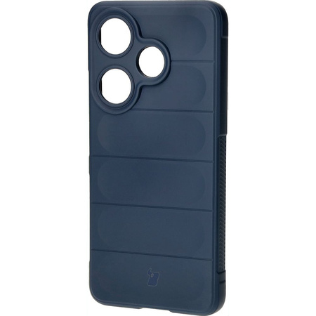 Pancerne etui Bizon Case Tur do Xiaomi Poco F6, granatowe