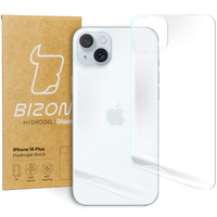 Folia hydrożelowa na tył Bizon Glass Hydrogel Back Duo, iPhone 15 Plus, 2 sztuki