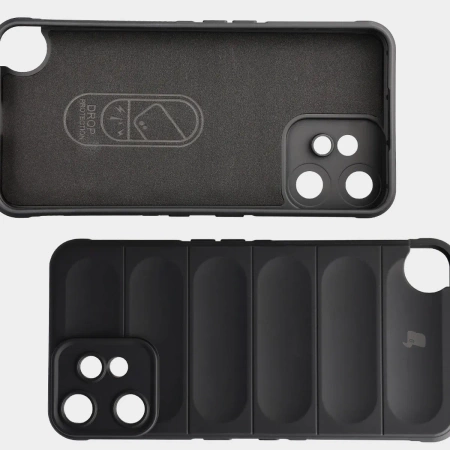 Pancerne etui Bizon Case Tur do Nothing CMF Phone 2 Pro, czarne