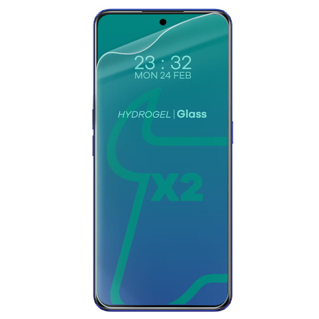 Folia hydrożelowa na ekran Bizon Glass Hydrogel, Realme GT Neo 3, 2 sztuki