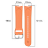 Pasek Bizon Strap Watch Silicone Pro do Xiaomi Watch S1 Pro, pomarańczowy