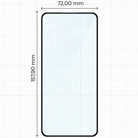2x Szkło hartowane z ramką + szybka na aparat Bizon Edge 3D Pack do Oppo Reno 12