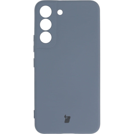 Etui Bizon Case Silicone do Galaxy S22, szare
