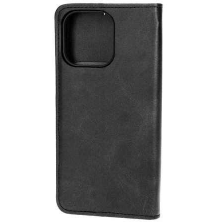 Etui z klapką Bizon Case Pocket Pro do iPhone 13 Pro, czarne