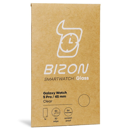 Szkło hartowane Bizon Glass Clear do Galaxy Watch 5 Pro 45mm