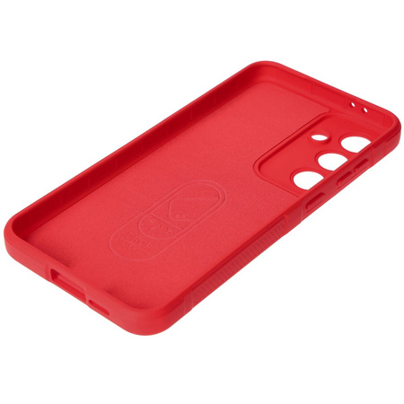 Pancerne etui Bizon Case Tur do Galaxy S24 FE, czerwone