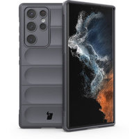 Pancerne etui Bizon Case Tur do Galaxy S22 Ultra, szare