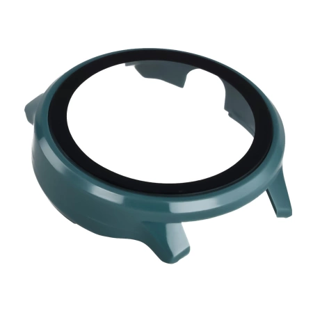 Etui ze szkłem do zegarka Bizon Case Watch Adamo do Garmin Venu 4 41 mm, zielone