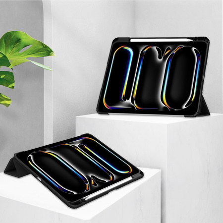 Etui Bizon Case Tab Clear Matt do iPad Pro 11" 2025 / 2024, czarne