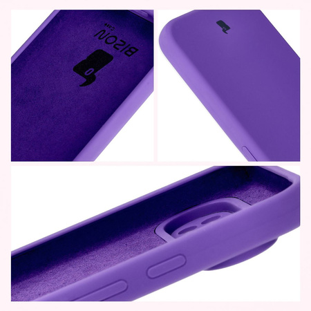 Silikonowe etui Bizon Soft Case do Google Pixel 9 Pro XL, fioletowe