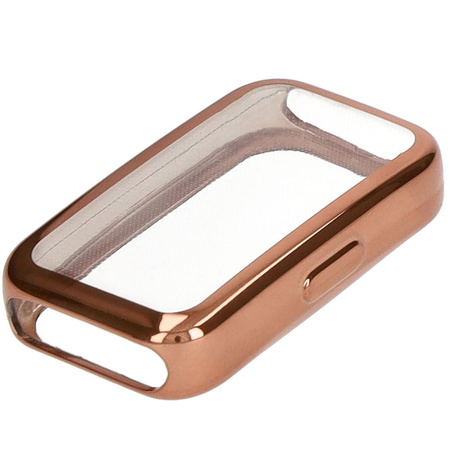 Etui Bizon Case Watch Felipe do Huawei Band 9 / Band 8, różowozłote
