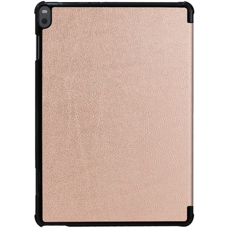 Etui Bizon Case Tab Croc do Lenovo Yoga Smart Tab 10.1 / Lenovo Yoga Tab 5, różowozłote