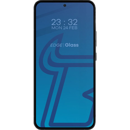 Szkło hartowane Bizon Glass Edge 2 do Galaxy S23 Plus, czarne