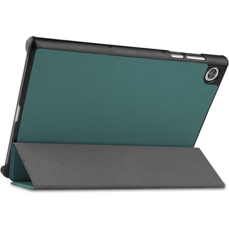 Etui Bizon Case Tab Croc do Lenovo Tab M10 Gen 2, ciemnozielone
