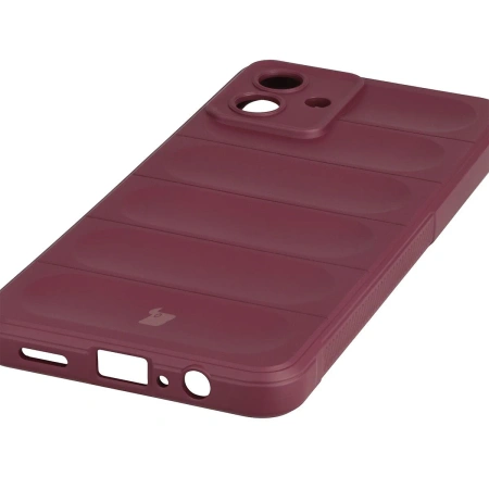 Pancerne etui Bizon Case Tur do Galaxy A07 4G, burgundowe