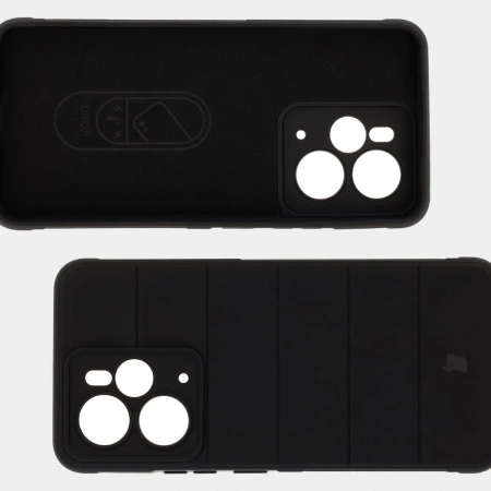 Pancerne etui Bizon Case Tur do Realme 14 5G, czarne