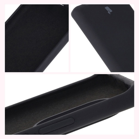 Silikonowe etui Bizon Soft Case do Realme GT 6 / 6T / Neo 6 / Neo 6 SE, czarne