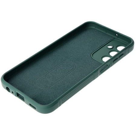 Pancerne etui Bizon Case Tur do Galaxy A15 5G/4G, ciemnozielone