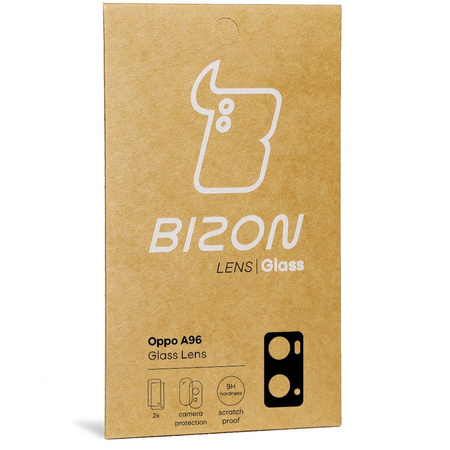 Szkło na aparat Bizon Glass Silk Lens dla Oppo A96, 2 sztuki