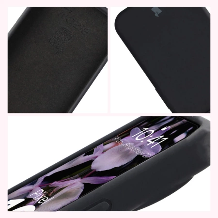 Silikonowe etui Bizon Soft Case do Google Pixel 10 / 10 Pro, czarne