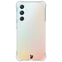 Etui + 2x szkło Bizon Case Clear Pack do Samsung Galaxy S23 FE, przezroczyste