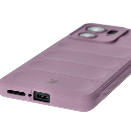 Pancerne etui Bizon Case Tur do Motorola Edge 40, jasnofioletowe