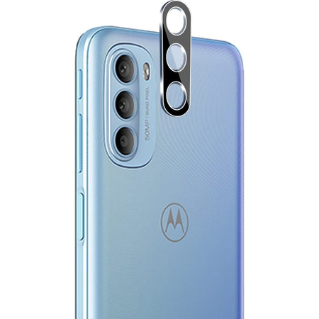 Szkło na aparat Bizon Glass Silk Lens dla Moto G41/ G31, 2 sztuki