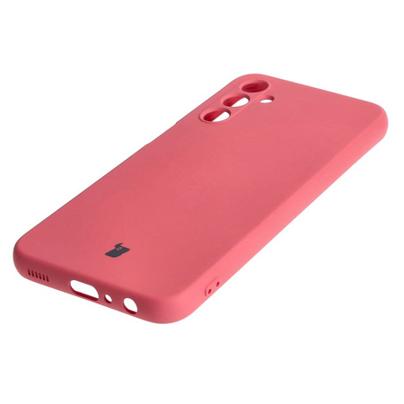 Etui Bizon Case Silicone do Samsung Galaxy A24 4G, brudny róż