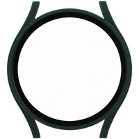 Etui Bizon Case+Glass do Galaxy Watch FE / 5 / 4 40mm, zielone