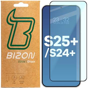 Szkło hartowane Bizon Glass Edge 2 do Galaxy S25 Plus / S24 Plus