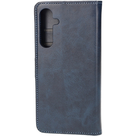 Etui z klapką Bizon Case Pocket do Galaxy M35 5G, granatowe
