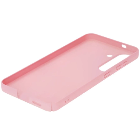 Etui Bizon Case Łupka do Galaxy S25, różowe