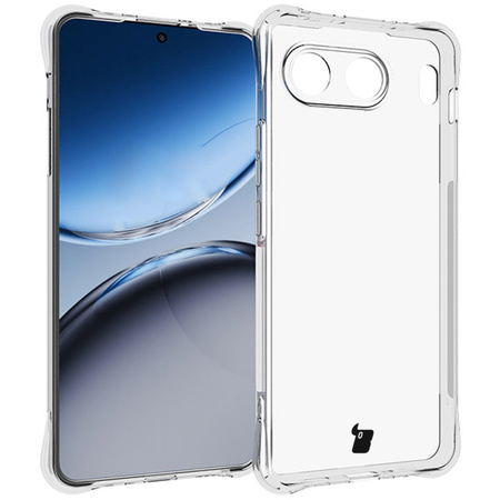 Etui + 2x szkło Bizon Case Clear Pack do OnePlus Nord 4, przezroczyste
