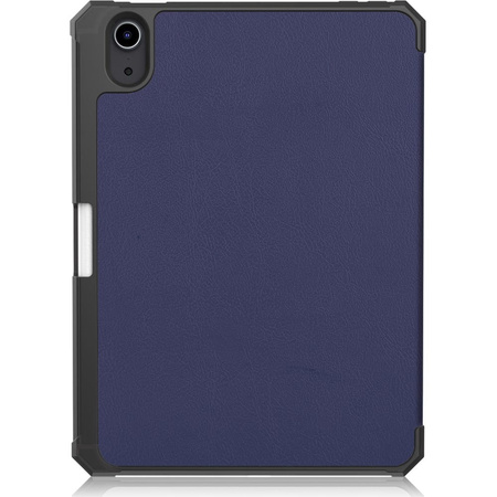 Etui Bizon Case Tab Lizard do Apple iPad Mini (A17 Pro) 2024 / iPad Mini 6 2021, granatowe