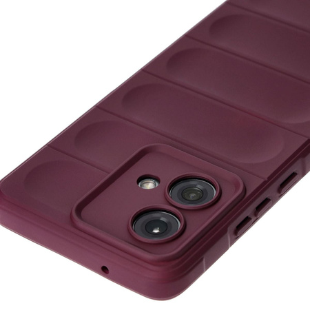 Pancerne etui Bizon Case Tur do Motorola Edge 40 Neo, ciemnofioletowe