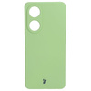 Etui Bizon Case Silicone Sq do Oppo A98 5G, jasnozielone