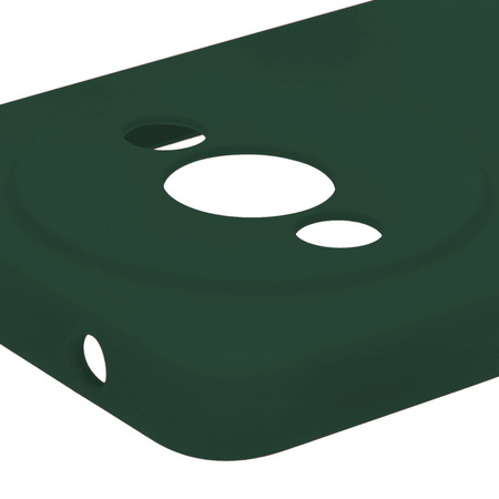 Etui silikonowe Bizon Soft Case do Xiaomi Redmi A3 4G, ciemnozielone