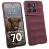 Pancerne etui Bizon Case Tur do Motorola Edge 70, burgundowe