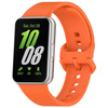 Pasek Bizon Strap Watch Silicone do Galaxy Fit 3, marchewkowy