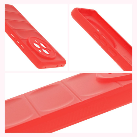 Pancerne etui Bizon Case Tur do Realme 14 Pro 5G, czerwone