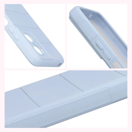 Pancerne etui Bizon Case Tur do Motorola Moto G06 4G / G06 Power 4, jasnoniebieskie