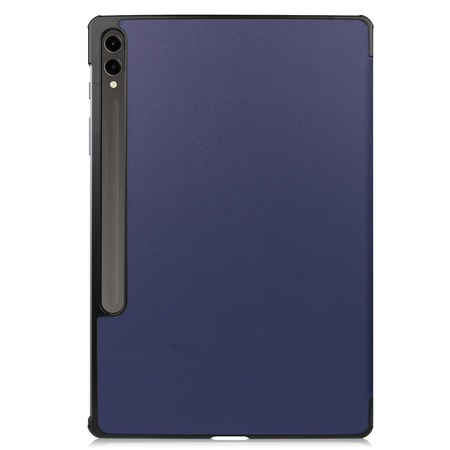 Etui Bizon Case Tab Croc do Galaxy Tab S10 Plus / S9 Plus, granatowe