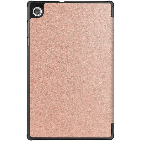 Etui Bizon Case Tab Croc do Lenovo Tab M10 Gen 2, różowozłote