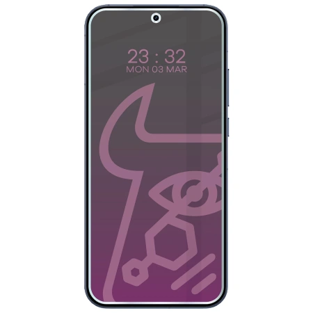 Prywatyzujące szkło hybrydowe Bizon Glass Mule Shadow do Realme GT 8 Pro, matowe