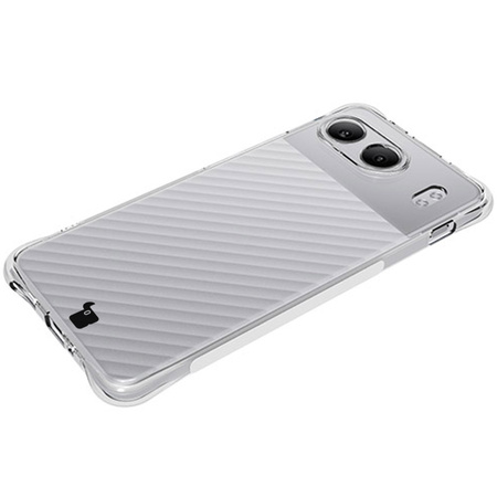 Etui + 2x szkło Bizon Case Clear Pack do OnePlus Nord 4, przezroczyste