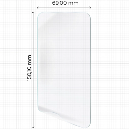 Folia hydrożelowa na ekran Bizon Glass Hydrogel Front Duo do Google Pixel 9a, 2 sztuki