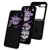 Silikonowe etui Bizon Soft Case do Galaxy Z Flip6, czarne