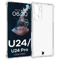 Elastyczne etui Bizon Case Salpa do HTC U24 Pro, przezroczyste