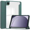 Etui Bizon Case Tab Clear Matt do Galaxy Tab A9, ciemnozielone